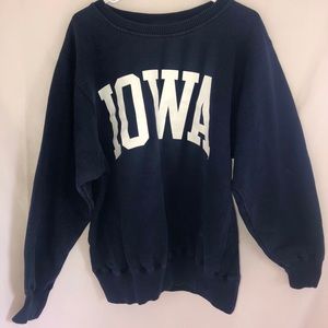 Super Cute Over Sized Iowa Crewneck